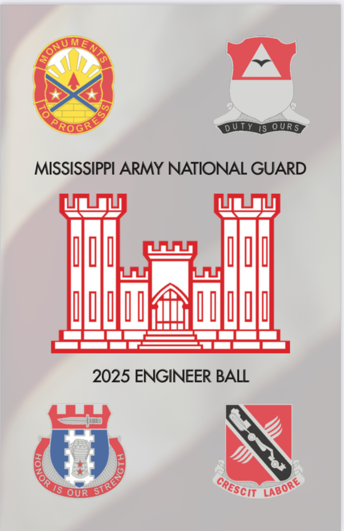 Mississippi Army National Guard 2025 Engineer Ball